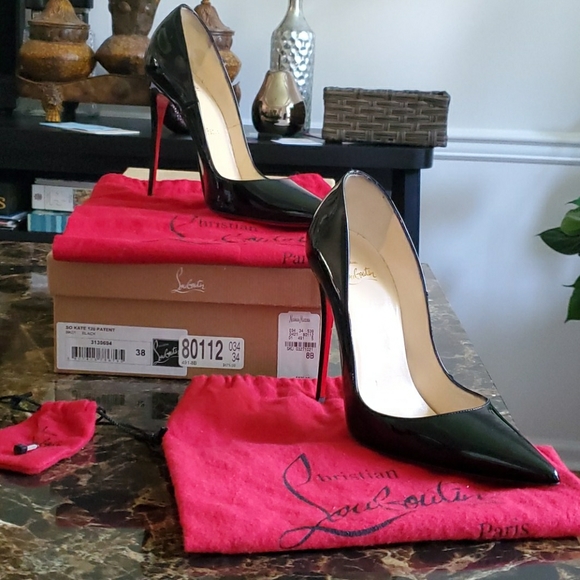 Christian Louboutin Shoes - Christian Louboutin SO Kate 120 Patent